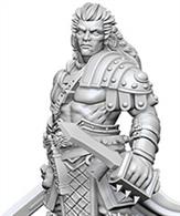Wizkids Human Male Fighter: Pathfinder Deep Cuts Unpainted Miniatures 72596Contains&nbsp;two unpainted figures (one each of two different moulds).
