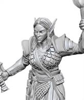 Wizkids Elf Female Fighter: Pathfinder Deep Cuts Unpainted Miniatures 72599Contains&nbsp;two unpainted figures (one each of two different moulds).