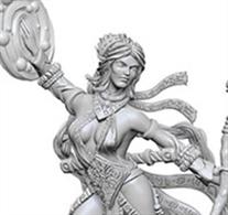 Wizkids Human Female Sorcerer: Pathfinder Deep Cuts Unpainted Miniatures 72604Contains&nbsp;two unpainted figures (one each of two different moulds).