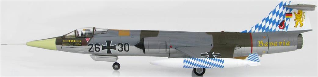 Hobby Master 1/72 HA1033 Lockheed F-104G Starfighter 26+30, JG.32 Bavaria, Luftwaffe, July 1983