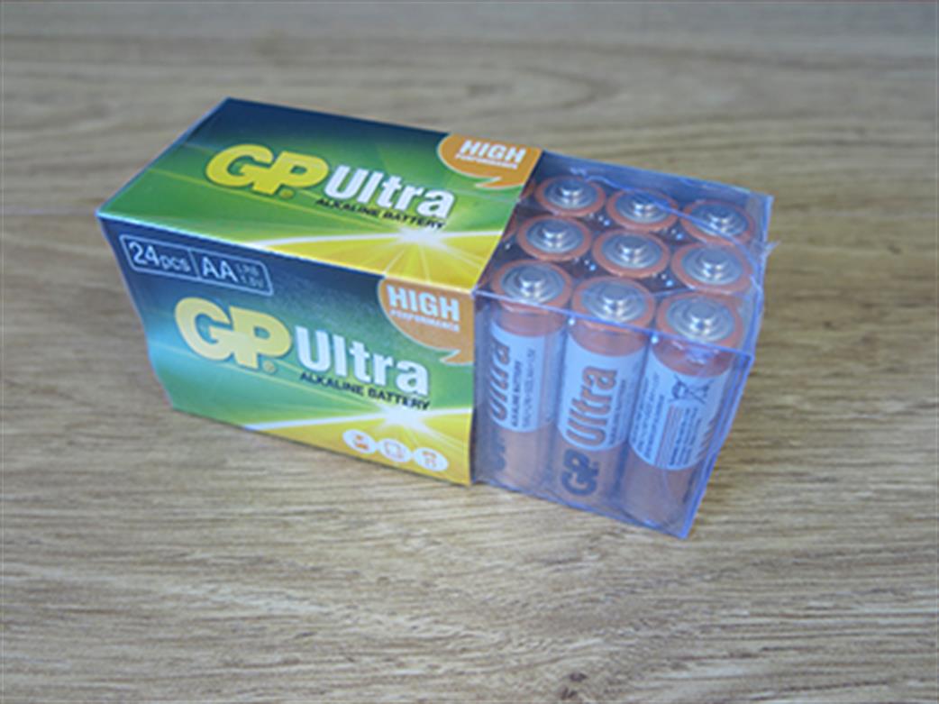 GP 21070D AA Batteries Alkaline Pack of 24