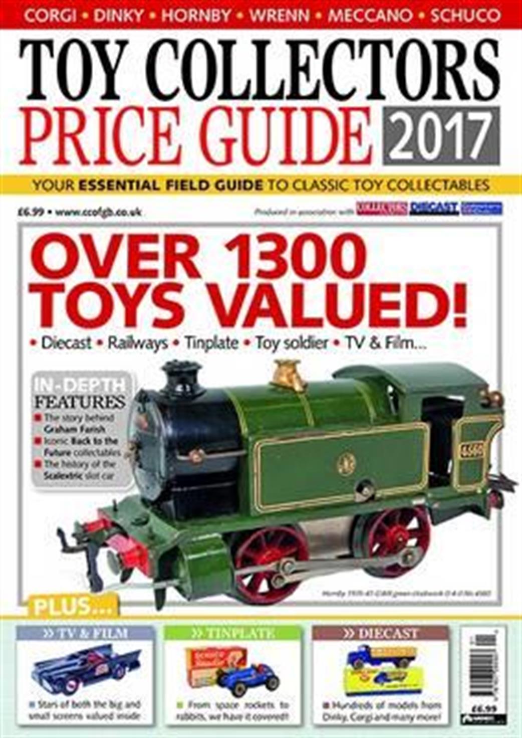 Warners Group Publications TCPG2017 Toy Collectors Price Guide 2017