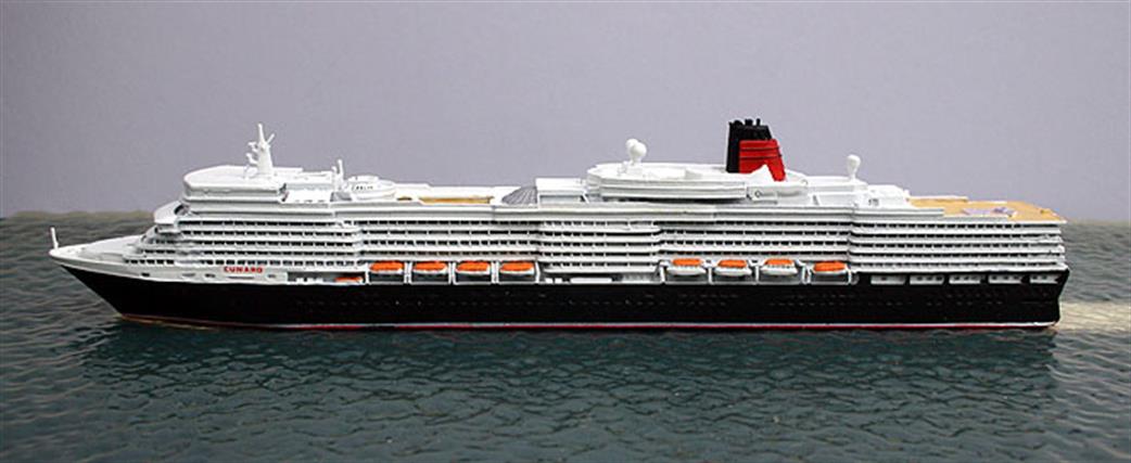 CM Models CM-KR322 Queen Elizabeth Cunard cruise ship 2011 1/1250