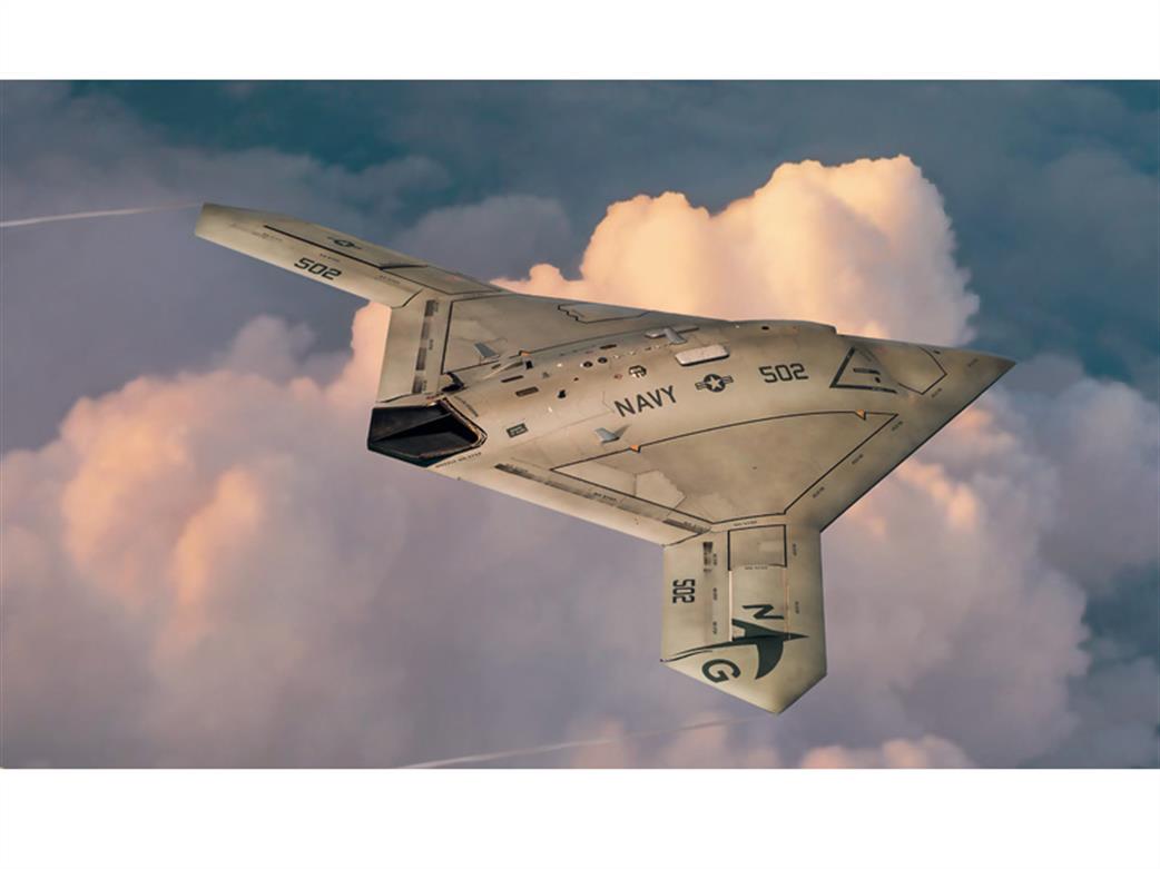 Italeri 1421 X-47B US Navy Prototype Drone 1/72