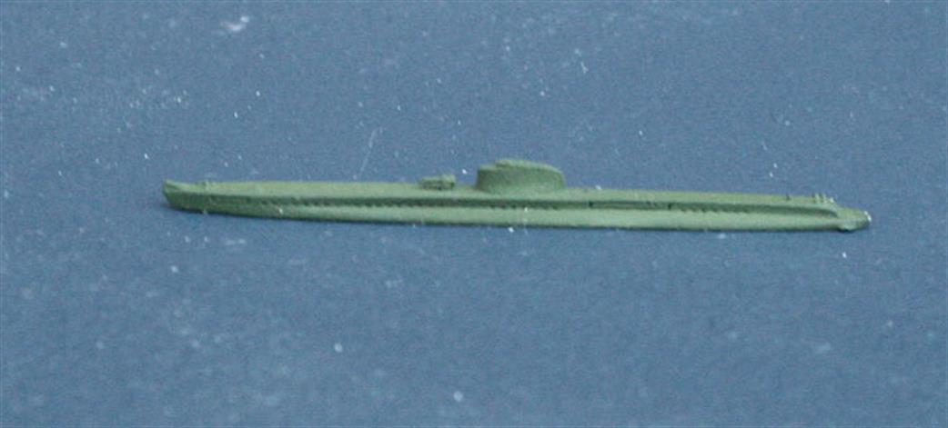 Rhenania 1/1250 Rhe176 Diane, French submarine (630 tonne type) 1930