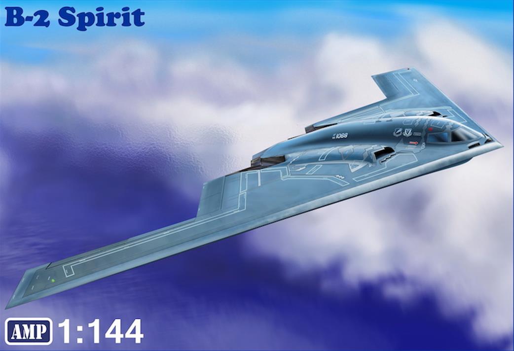 AMP 1/144 14002 Northrop B-2a Spirit Stealth Bomber Kit