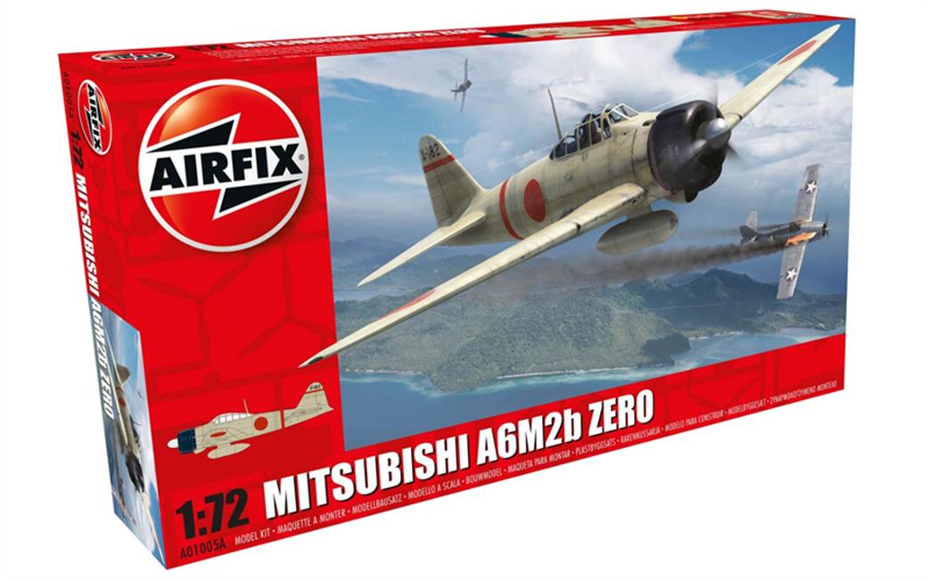 Airfix 1/72 A01005A Mitsubishi A6M2b Zero Kit