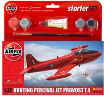 Airfix 1/43 Hunting Pecival Jet Provost T3 Starter Set A55116Comes with glue and paints