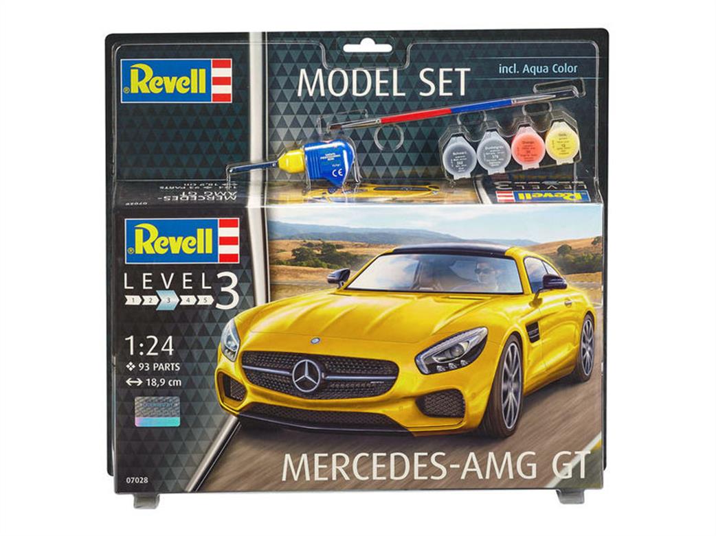 Revell 1/24 67028 Mercedes AMG GT Model Set
