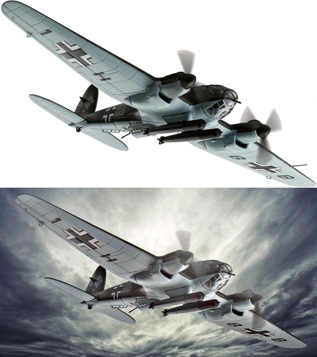Corgi 1/72 AA33715 Heinkel He.III H-6 26 Bomber Arctic Convoy Attacks 1942