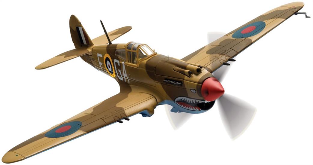 Corgi 1/72 AA28103 Curtiss Tomahawk IIA AK402 P/O Neville Duke 122 Squadron