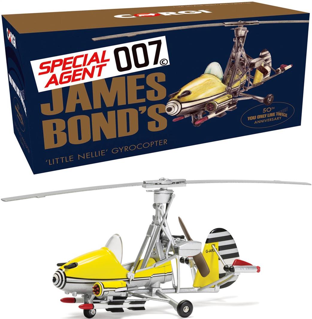 Corgi CC04603 James Bond Gyrocopter Little Nellie You Only Live Twice  1/36