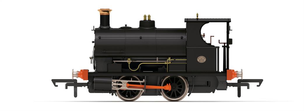 Hornby OO R3550 Peckett 883 W4 Class 0-4-0ST Industrial Shunting Engine Lilleshall Co Plain Black