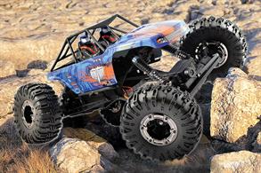 The Ravine is ready to tackle difficult terrain - work through the the tightest and steepest that you can it with it’s multi M.O.A. axle design and multiple steering modes. A tough model but with spares available!