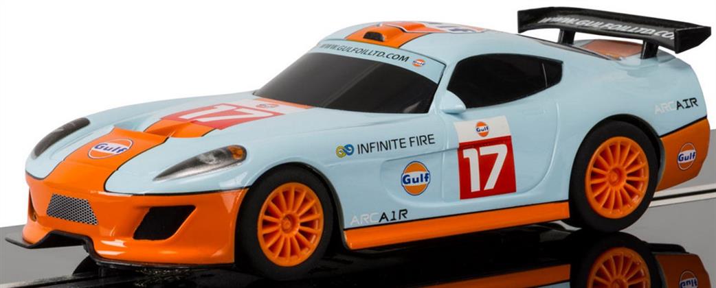 Scalextric C3840 Team GT Lightning - Team GT Gulf Slot car 1/32