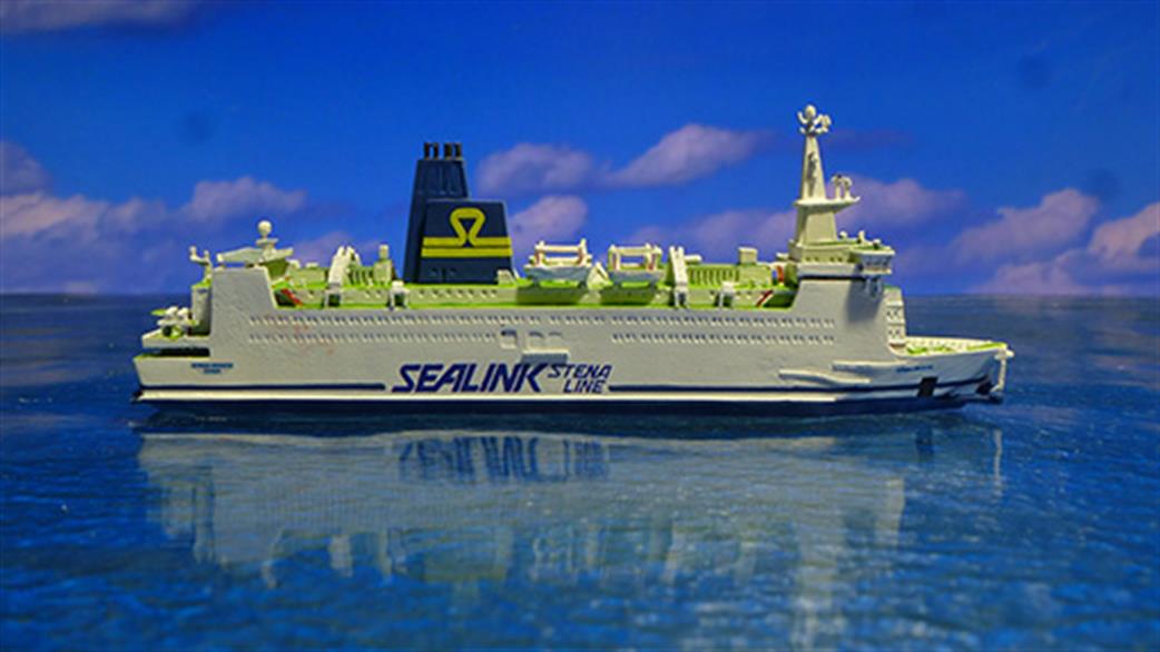 Risawoleska Ri152a Stena Invicta 1991 Sealink Stena Line Line Diecast Ship Model 1/1250