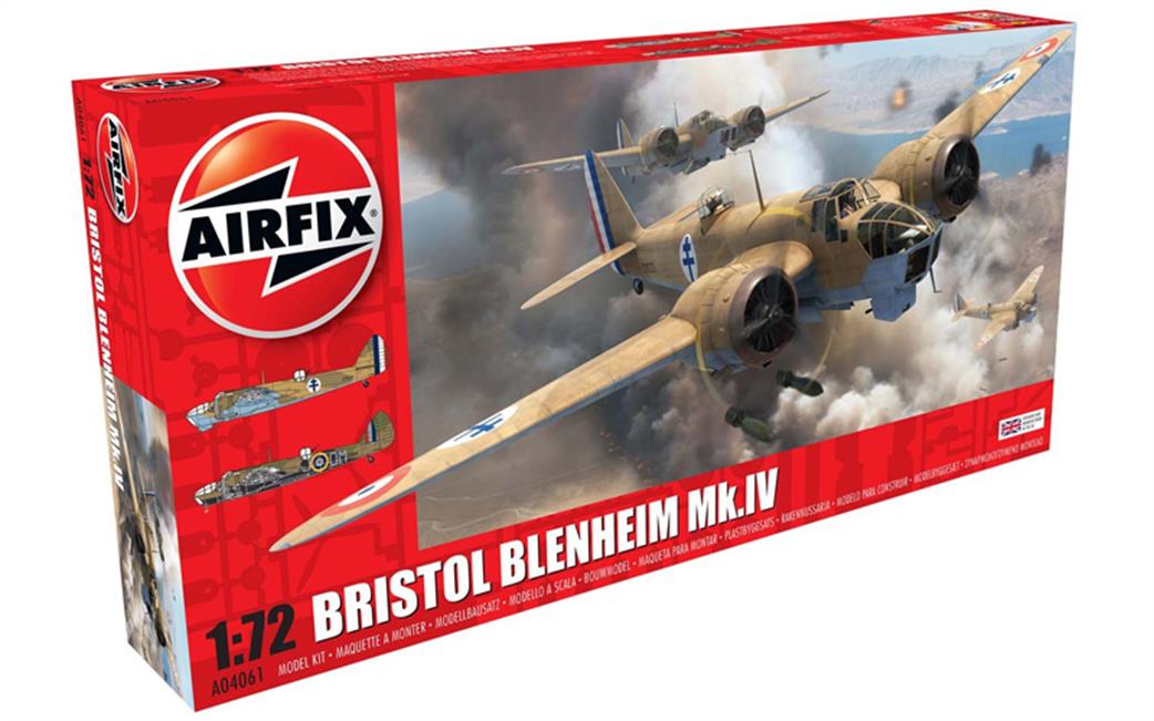 Airfix 1/72 A04061 Bristol Blenheim Mk1V Bomber Kit