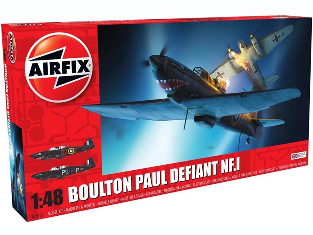 Airfix 1/48 A05132 Boulton Paul Defiant NF.1 Night Fighter Kit