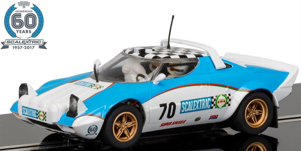 Scalextric 1/32 C3827A Scalextric 60th Anniversary Collection Car No.5 - 1970s, Lancia Stratos