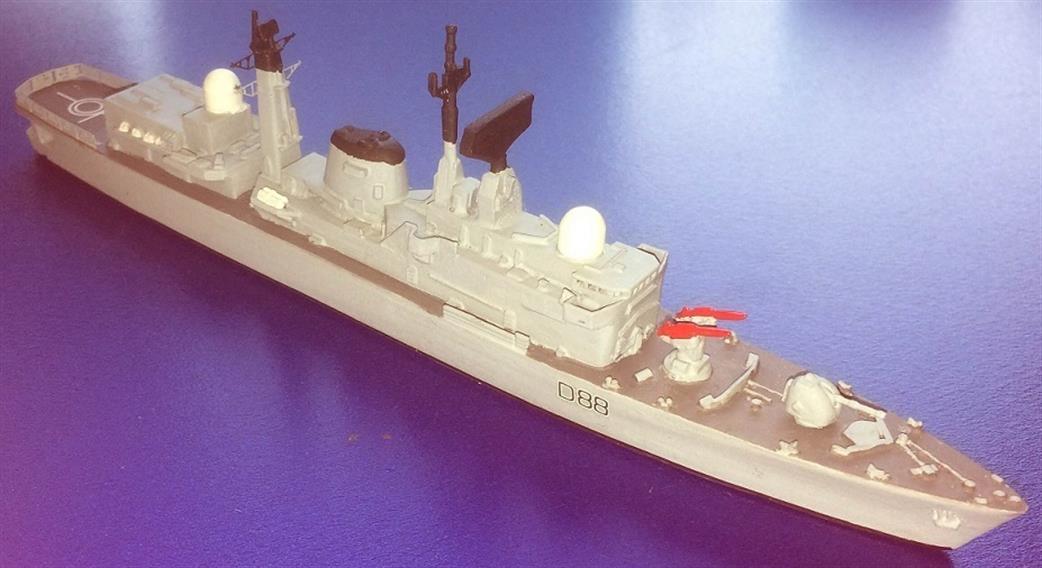 MT Miniatures MTM043 HMS Glasgow RN Type 42 Batch 1 Destroyer Kit 1/700