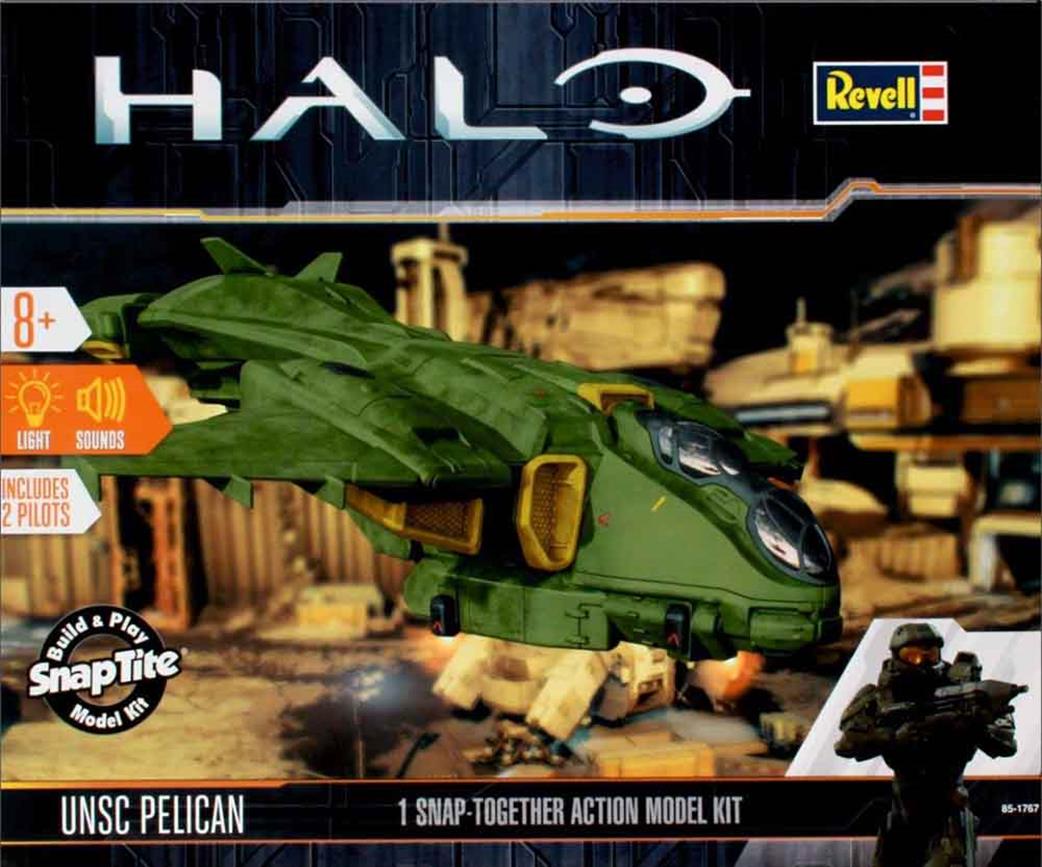 Revell 1/100 85-1767 Halo 5 UNSC-Pelican Plastic Kit