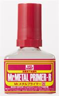 Undercoats for metal models and parts to make Mr.COLOR and other AQUEOUS HOBBY COLORS usable for surfaces. Paints adhere well and peeling is prevented. Available in bottle and spray.