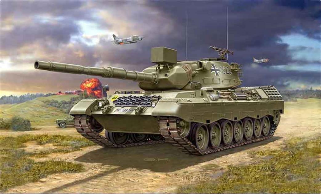 Revell 1/35 03258 German Leopard 1A1 MBT Kit