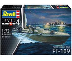 Revell 1/72 Patrol Torpedo Boat PT-109 Kit 05147Number of Parts 146Glue and paints are required