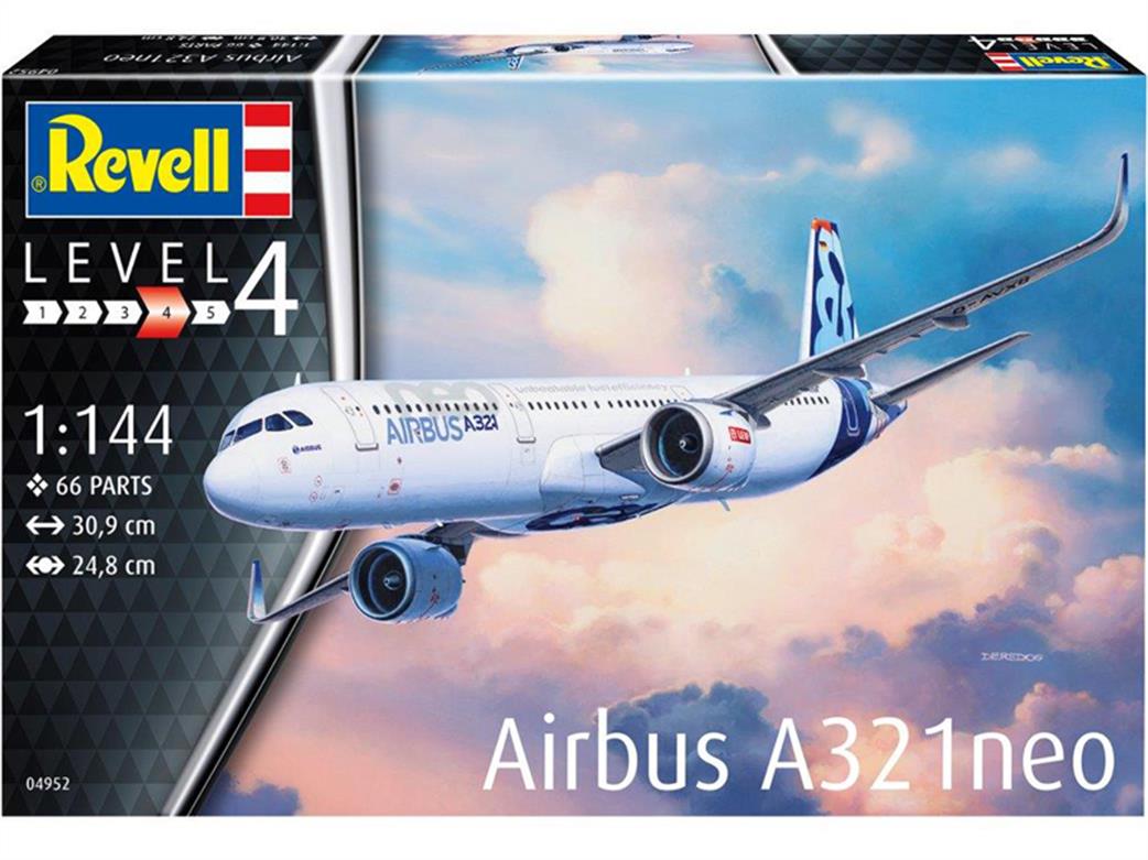 Revell 1/144 04952 Airbus A321 Neo Aircraft Kit