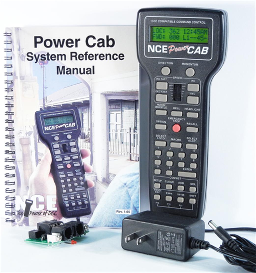 NCE  5240042 PowerCab 2 amp DCC Digital Command Control Starter Set