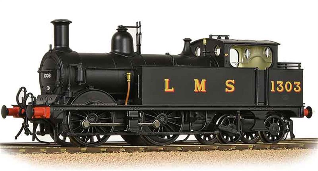 Bachmann 31-741 LMS 1303 MR Class 1P 0-4-4T LMS Black OO