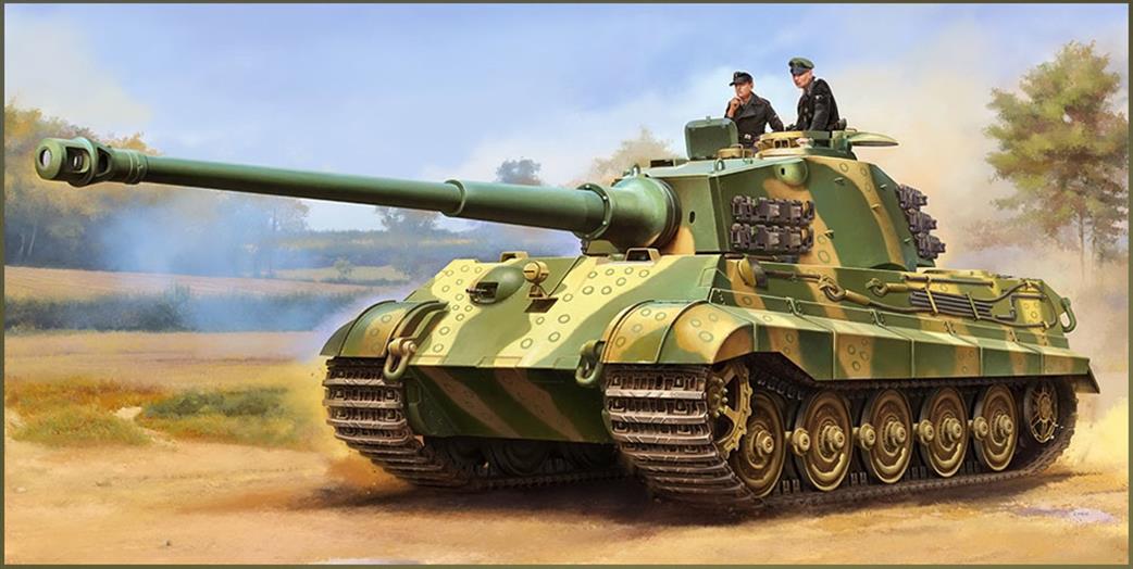 Trumpeter 1/16 00949 German Army SdKfz 182 King Tiger Heavy Tank H 105 mm