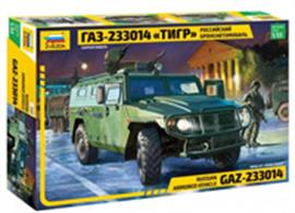 Zevzda 3668 1/35 Scale Russian GAZ-233014 Armoured Vehicle "Tiger"Dimensions - Length 162mmThis kit is highly detailed and contains over 260 parts. Decals and full instructions are supplied.Glue and paints are required 