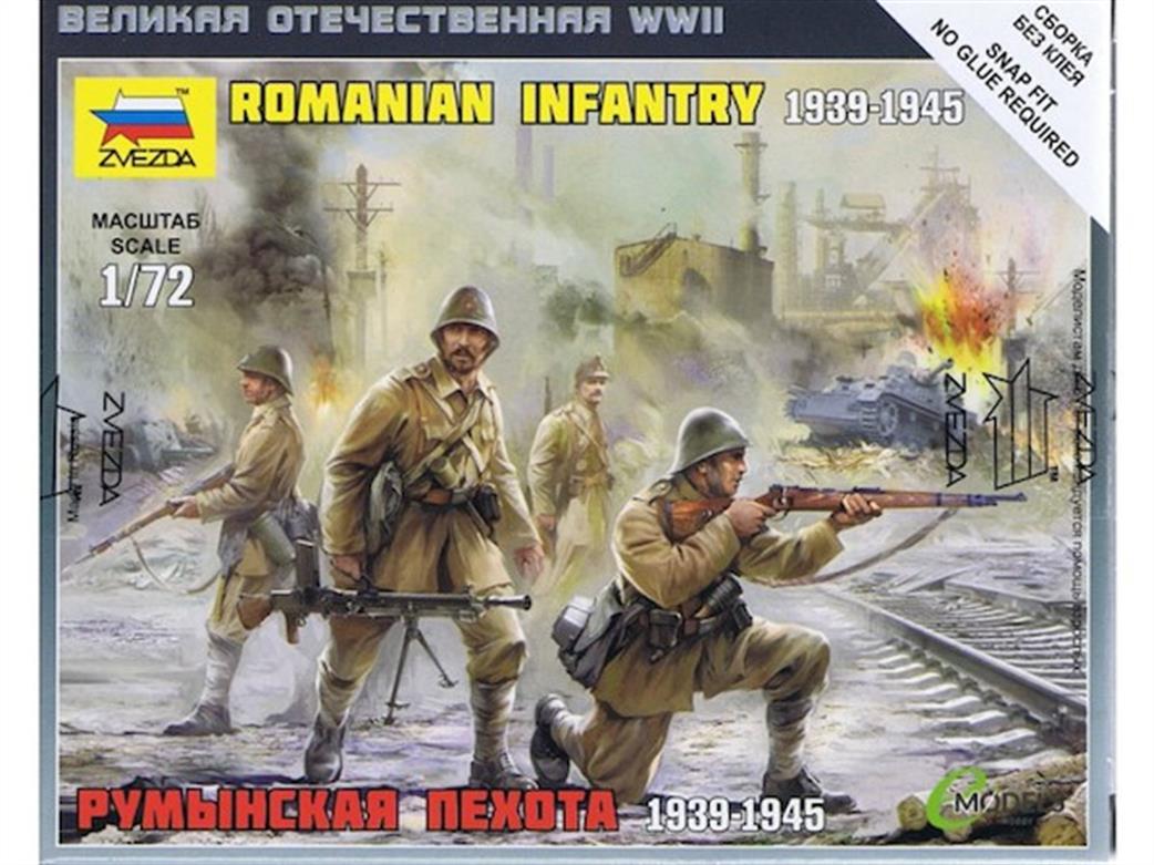 Zvezda 1/72 6163 Romanian Infantry WW2