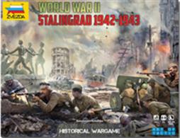 Zvezda 6260 1/72 Scale Battle for Stalingrad WW2 Art of Tactics Wargame
