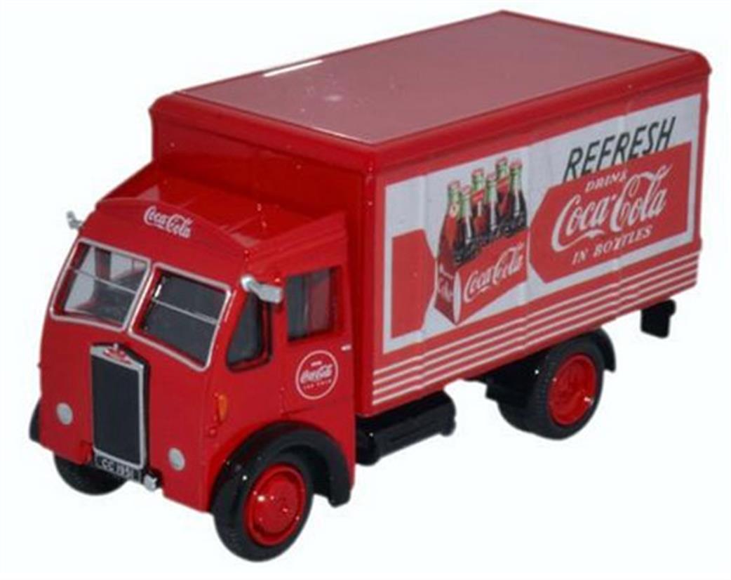Oxford Diecast 1/76 76ALB001CC Albion Box Van Coca Cola