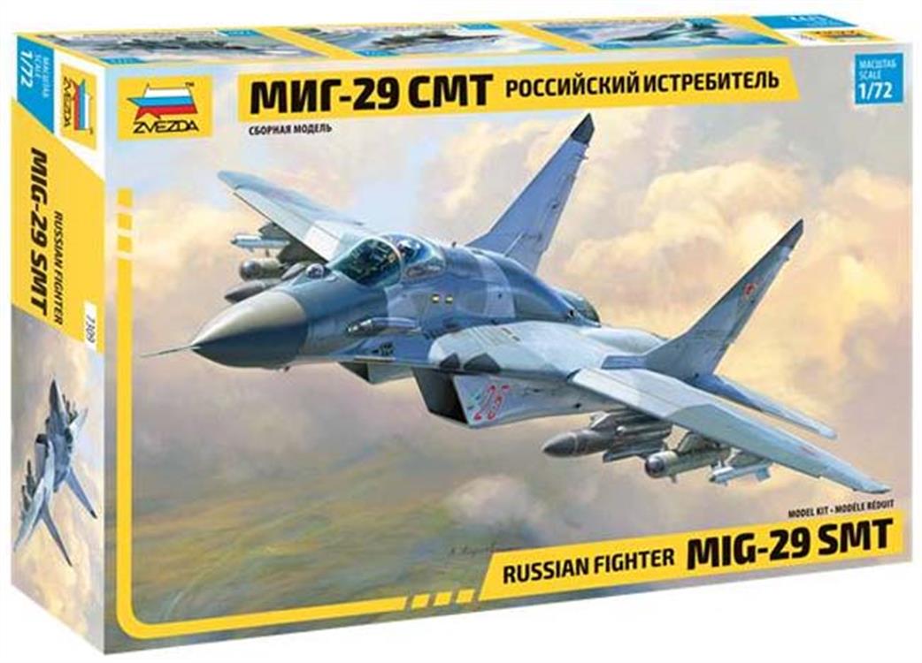 Zvezda 7309 Russian MIG-29SMT Fighter Kit 1/72