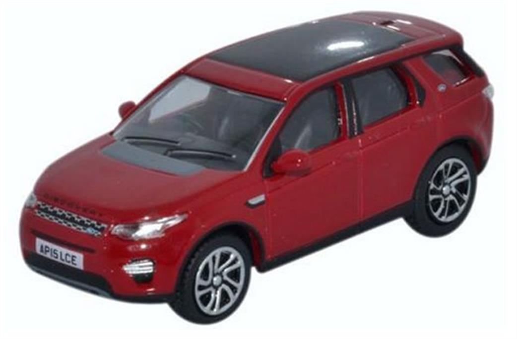 Oxford Diecast 1/76 76LRDS002 Land Rover Discovery Sport Firenze Red