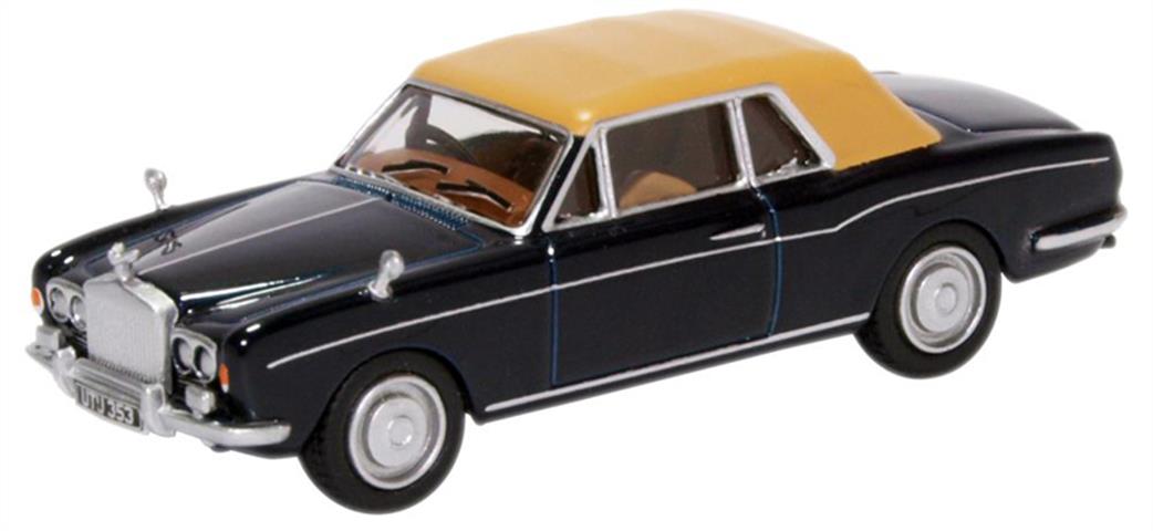 Oxford Diecast 1/76 76RRC001 Rolls Royce Corniche Indigo Blue