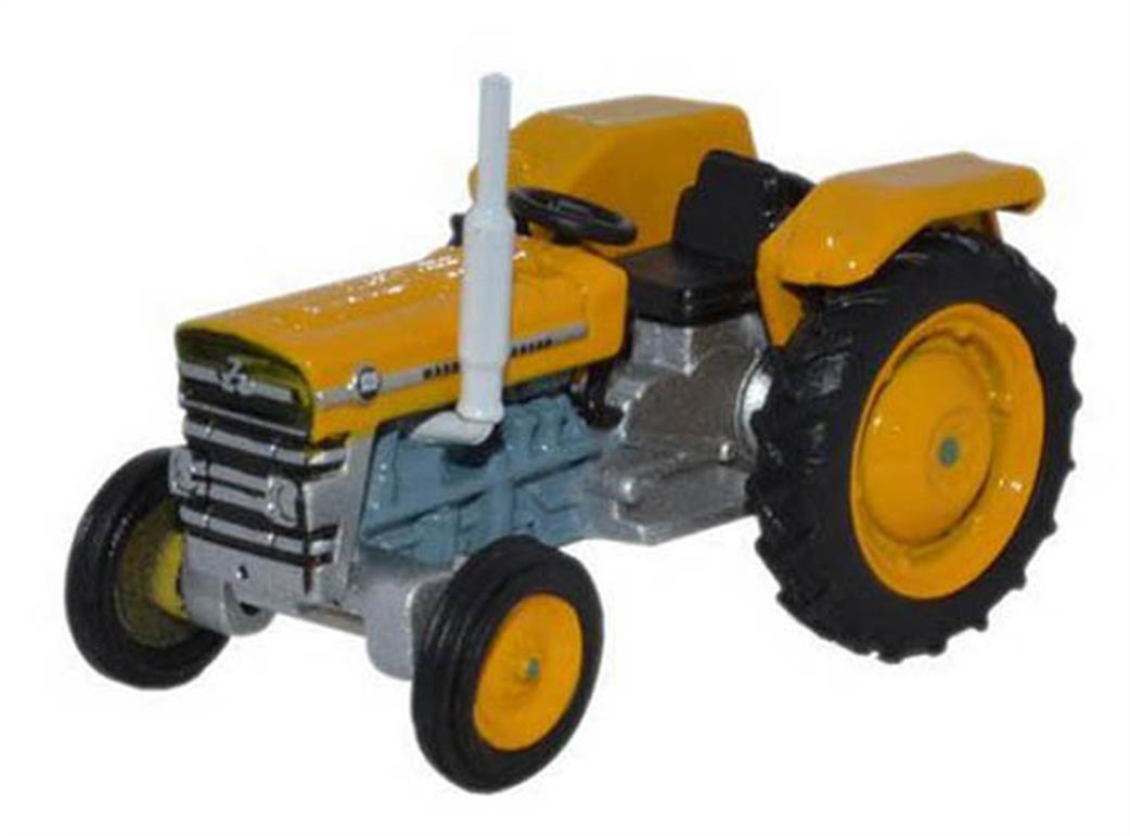 Oxford Diecast 76MF004 Massey Ferguson Open Yellow Tractor Model 1/76