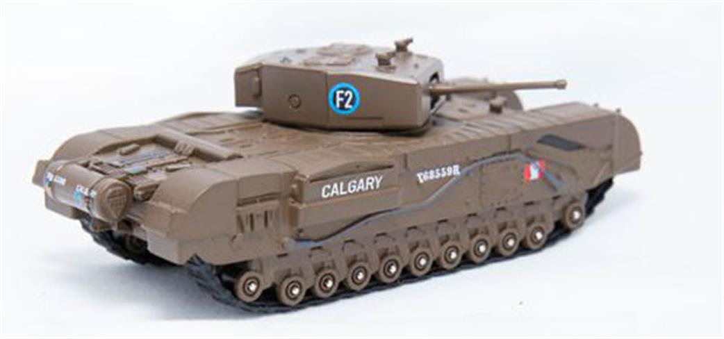 Oxford Diecast 1/76 76CHT002 Churchill Tank MkIII 1st Canadian Army Bgd Dieppe 1942