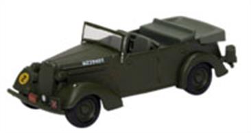 Oxford Diecast 1/76 Humber Snipe Tourer Victory Car General Montgomery 76HST002