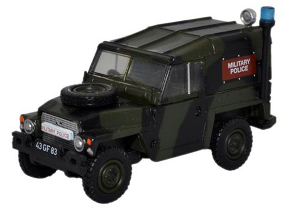 Oxford Diecast 76LRL002 Land Rover 1/2 Ton Lightweight Military Police 1/76