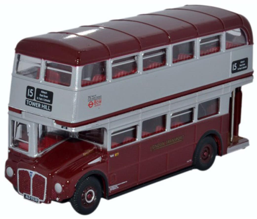 Oxford Diecast 1/76 76RM112 Routemaster London Transport Bow Centenary