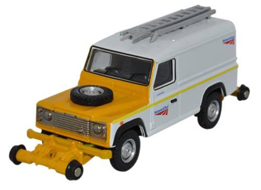 Oxford Rail 1/76 OR76ROR002 Network Rail Defender 90 Station Wagon