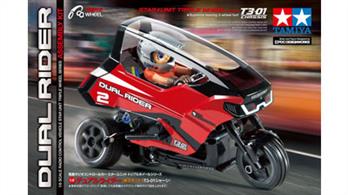 Tamiya 57407 Dual Rider RC Trike KitLength 260mm  Width 135mm   Height 185mm