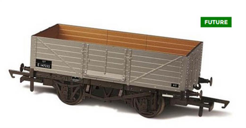 Oxford Rail OO OR76MW6002C BR 6 Plank Mineral Wagon E147232