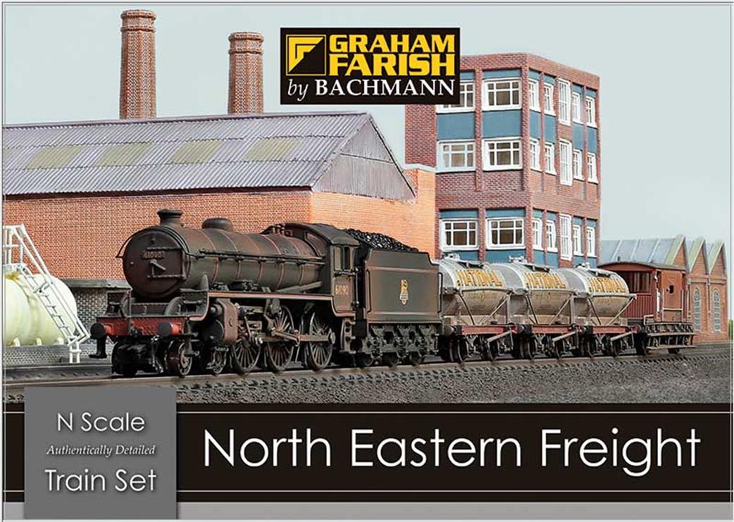 Graham Farish N 370-090 North Eastern Freight Train Set