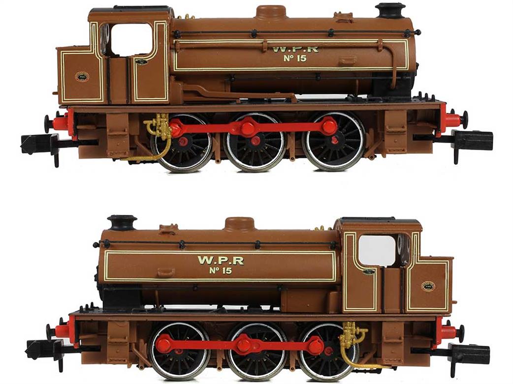 Bachmann EFE Rail N E85509 WPR 15 WD Hunslet Austerity 0-6-0ST Wemyss Private Railway Brown