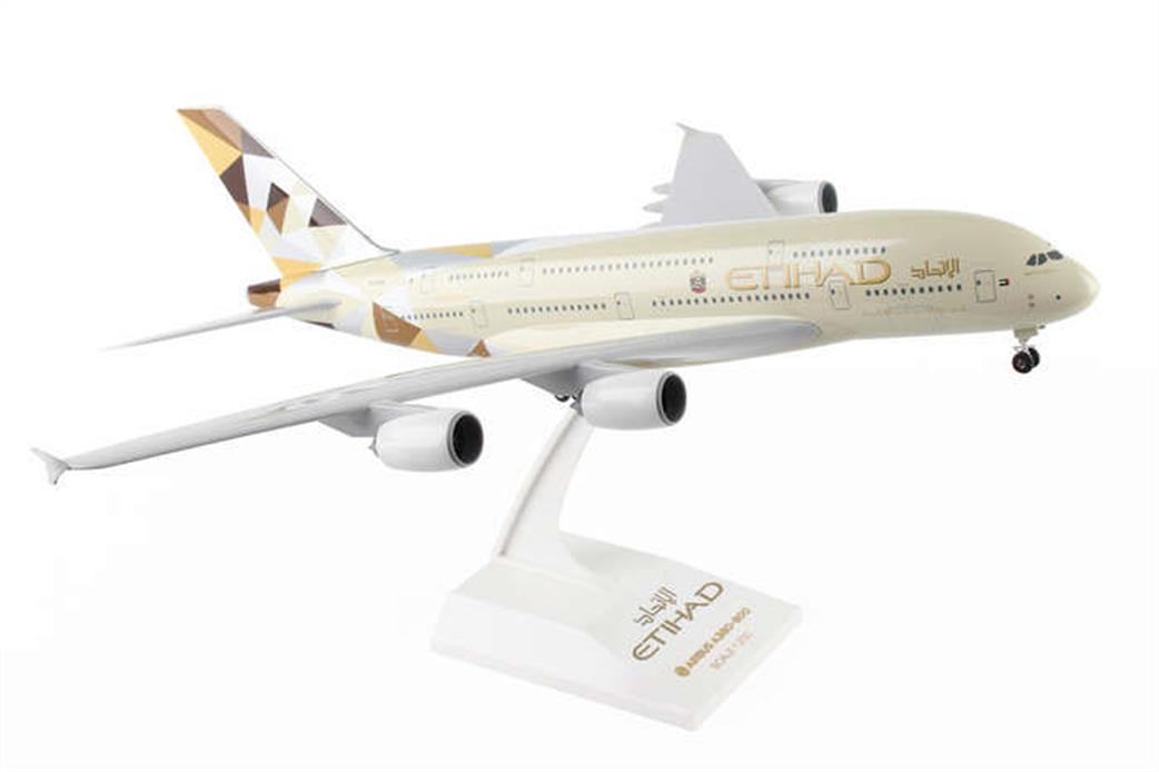 Skymarks 1/200 SKR840 Etihad Airbus A380 Airliner Model